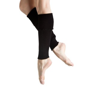 Bloch Anna Legwarmers Stickat Dam Svarta | SEDFL81860