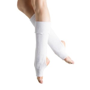 Bloch Anya Legwarmers Stickat Dam Vita | PSEQX86708