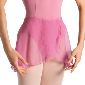 Bloch Chantal Korta Tulip Wrap Kjolar Dam Rosa | QSEWA77053