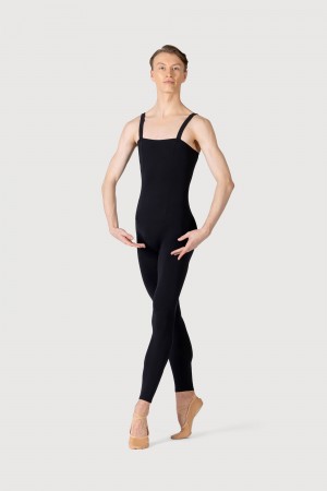 Bloch Curtis Tank Rem Seamed Unitards Herr Svarta | LSESX73142