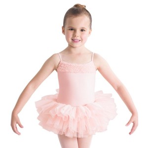 Bloch Desdemona Leotard Klänning Barn Ljusrosa | SENEJ38665