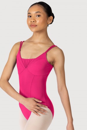 Bloch Elegance Fan Leotarder Dam Rosa | TSEPQ81651