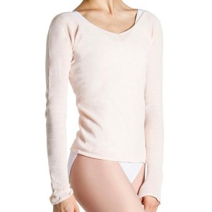 Bloch Kara Long Sleeve Stickat Dam Rosa | TSEWZ75649