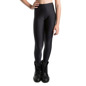 Bloch Lycra Full Length Footless Leggings Byxor Barn Svarta | TSEWZ16979