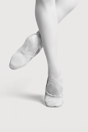 Bloch Perfectus Canvas Split Sole Ballerinas Herr Vita | SECIF59864