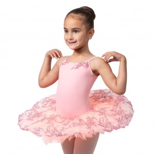 Bloch Perlaida' Sequin Overlay Tutu Leotarder Barn Rosa | SEIIZ96691