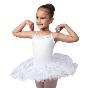 Bloch Perlaida' Sequin Overlay Tutu Leotarder Barn Vita | LSETR92058