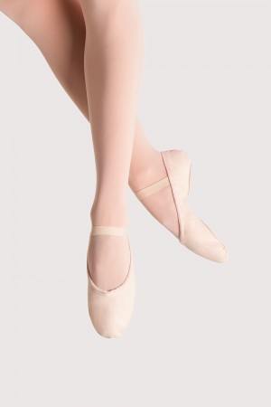 Bloch Prolite II Canvas Ballerinas Dam Rosa | PSEQX69761