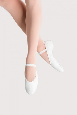 Bloch Prolite Läder Ballerinas Dam Vita | SEQAV39432