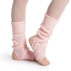 Bloch Stirrup Legwarmers Stickat Barn Rosa | GSEUC66296