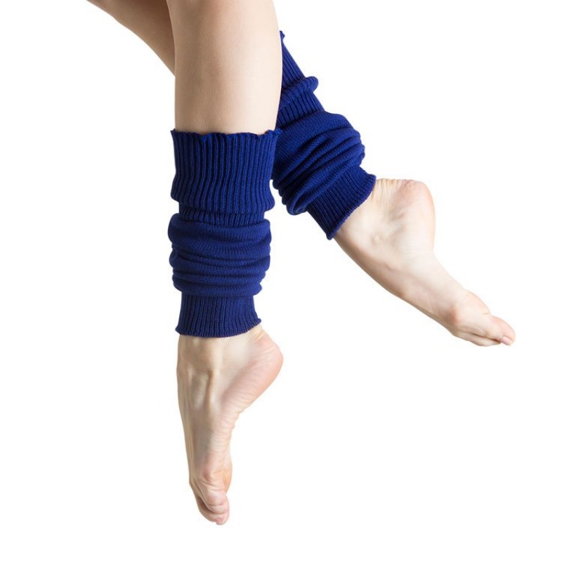 Bloch Anna Legwarmers Stickat Dam Kungsblått Blå | SENZX49164