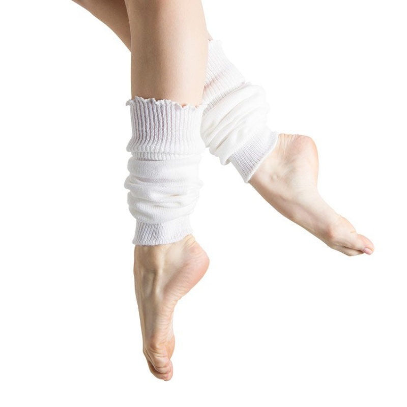 Bloch Anna Legwarmers Stickat Dam Vita | LSETR28240