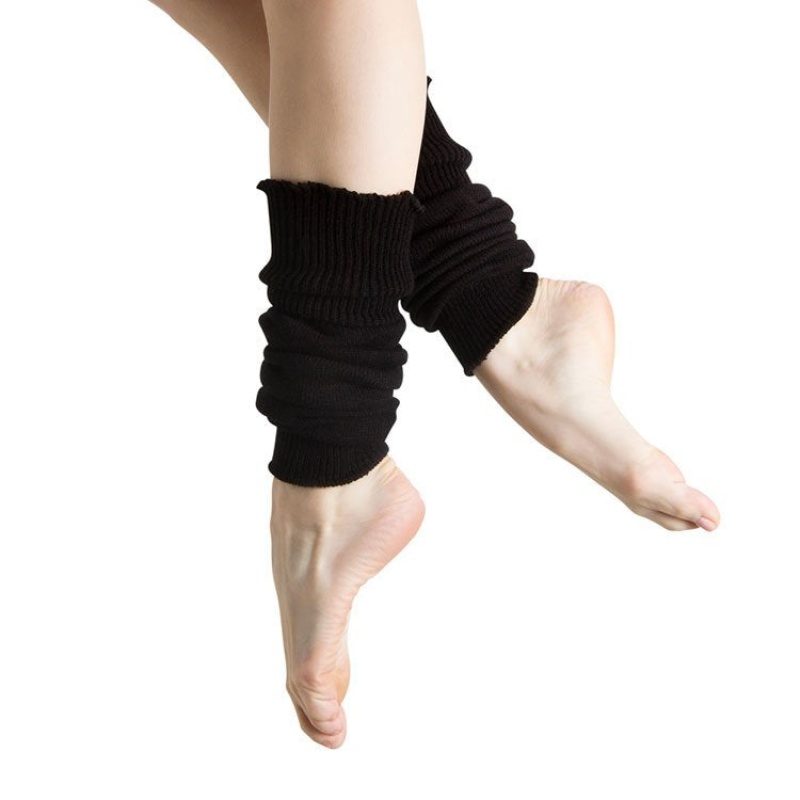 Bloch Anna Legwarmers Stickat Herr Svarta | TSEPQ26701