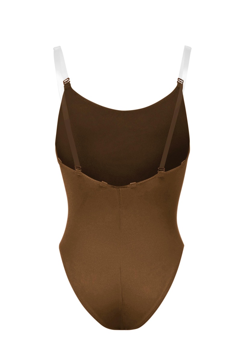 Bloch Auva Body Liner Underkläder Barn Cocoa | PSEER46469