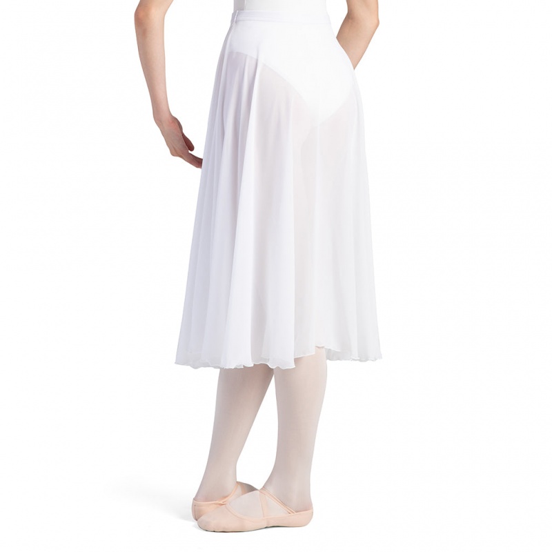 Bloch Cambria Full Circle Chiffon Kjolar Dam Vita | LSETR90751