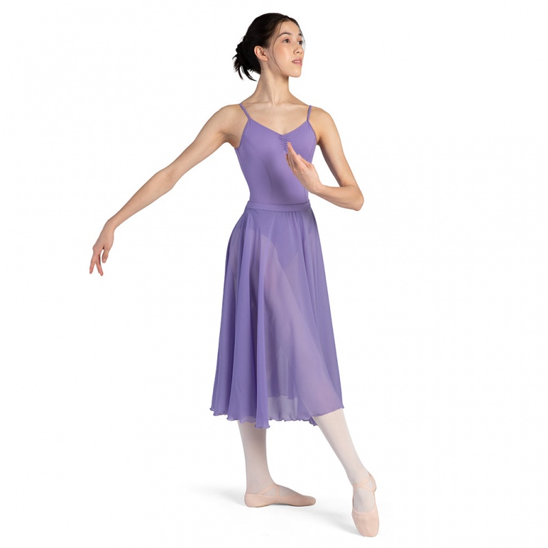 Bloch Cambria Full Circle Chiffon Kjolar Dam Jacaranda | SEDFL19591