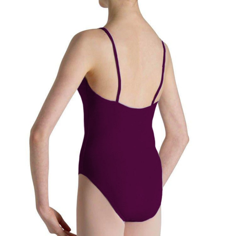 Bloch Celeste Princess Line Leotarder Barn Plum | ASEDF47835