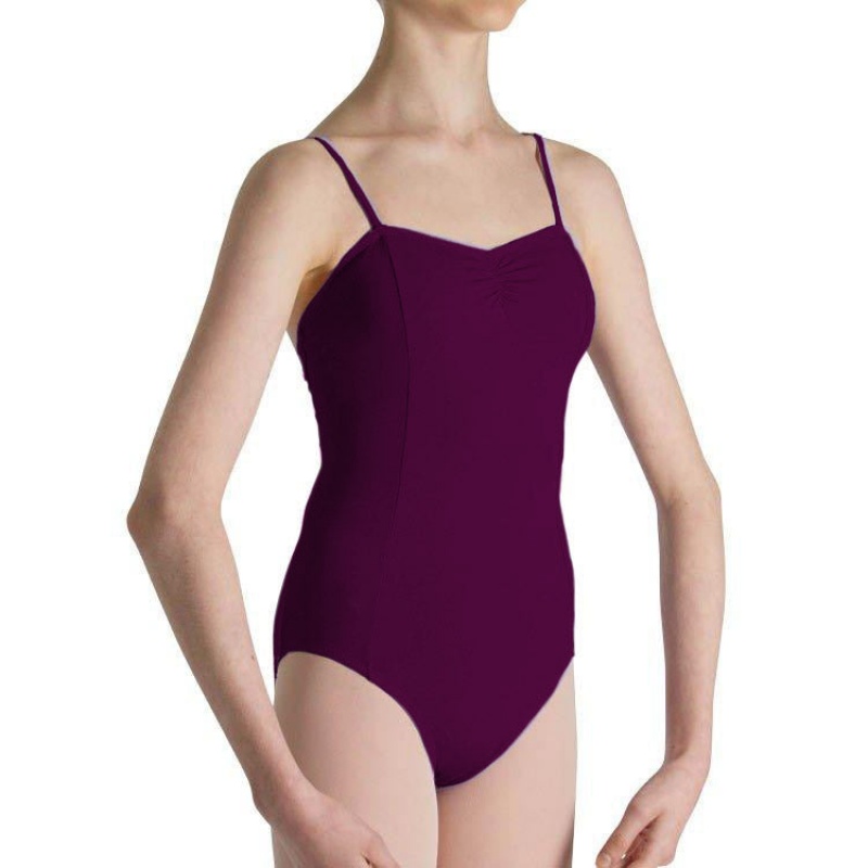 Bloch Celeste Princess Line Leotarder Barn Plum | ASEDF47835