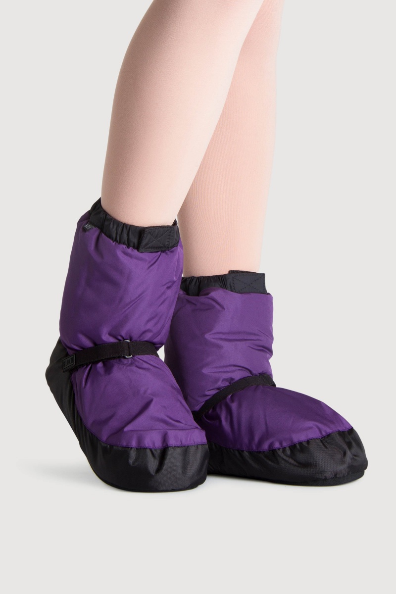 Bloch Children Warmup Kängor Barn Purple/Black | XSEGW37461