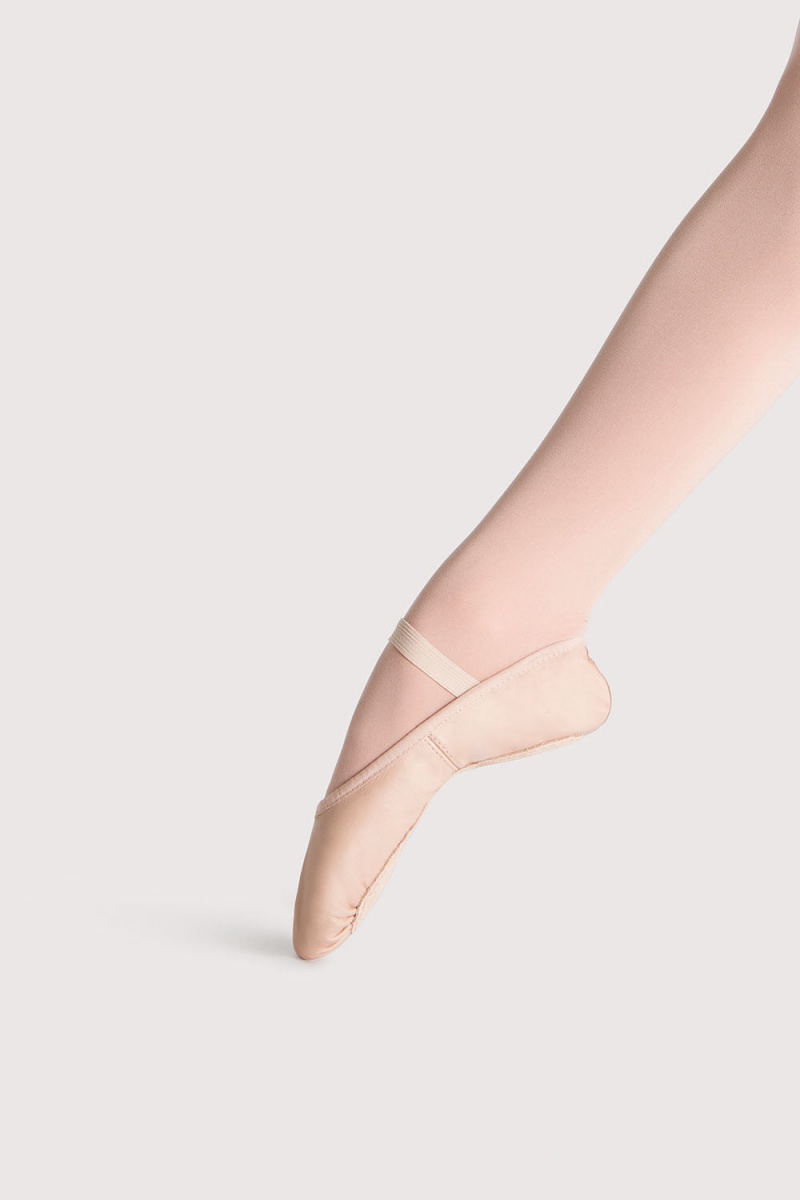 Bloch Dansoft Läder Ballerinas Dam Rosa | FSEHY11933