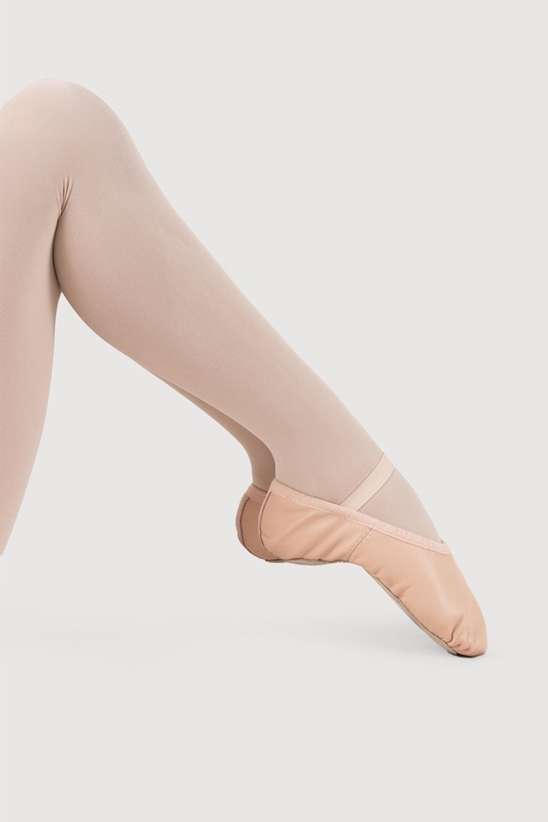 Bloch Dansoft Läder Toddler Ballerinas Barn Rosa | SEEAH87342