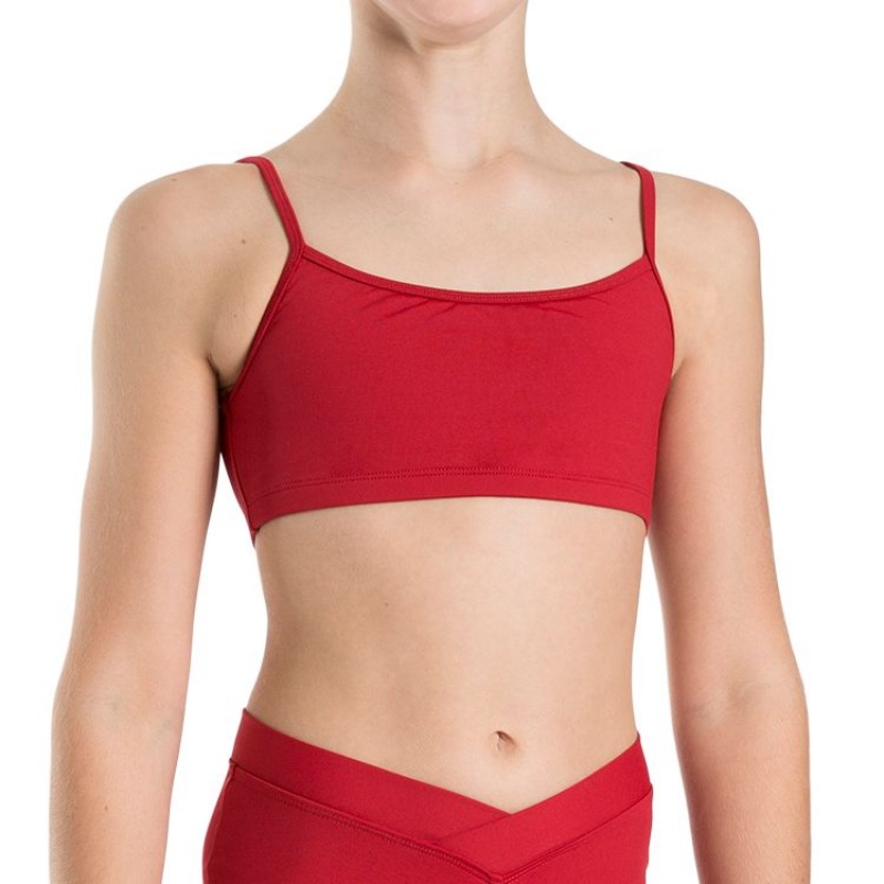 Bloch Dielle Hetero Front Crop Blast Barn Röda | ASEWC66475