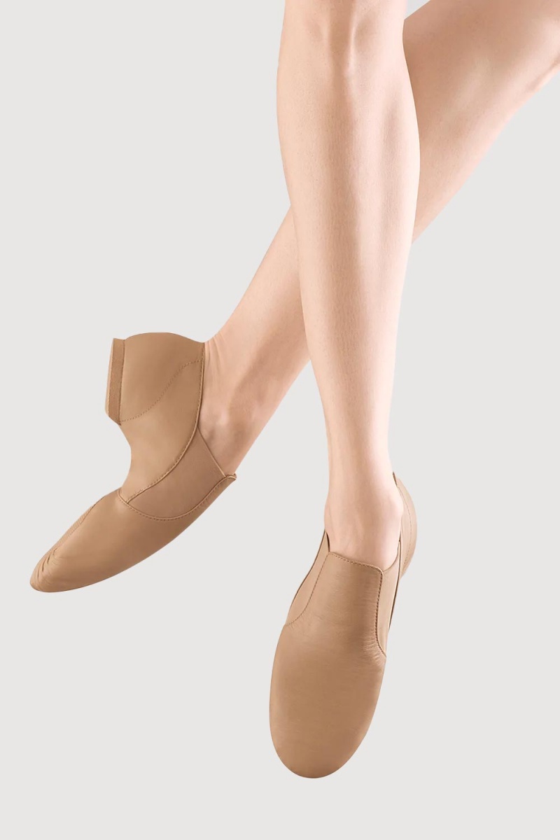 Bloch Elastaboot Adults Jazz Dam Tan | SECIF52580