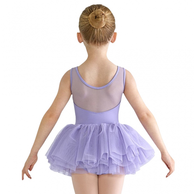 Bloch Emica Sweetheart Klänning Barn Lilac | MSEFT25535