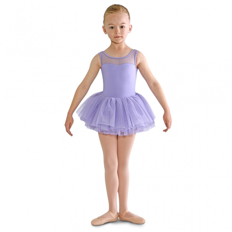 Bloch Emica Sweetheart Klänning Barn Lilac | MSEFT25535