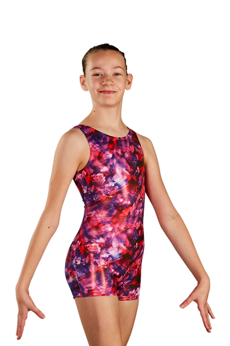 Bloch Floral Fusion Printed Unitards Barn Floral Fusion | PSEQX62416