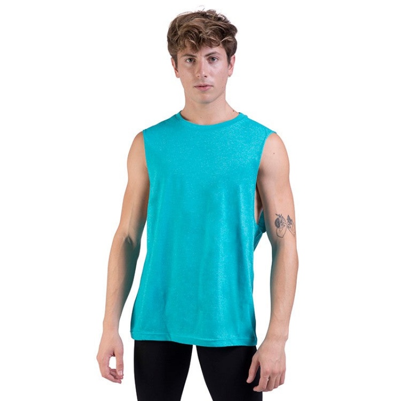 Bloch Harris Relaxed Drop Arm Muscle Blast Herr Jade | LSETR99839