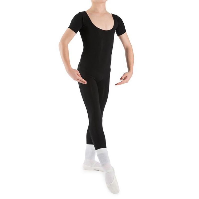 Bloch Matt Unitard Strumpbyxor Barn Svarta | QSEUV94143