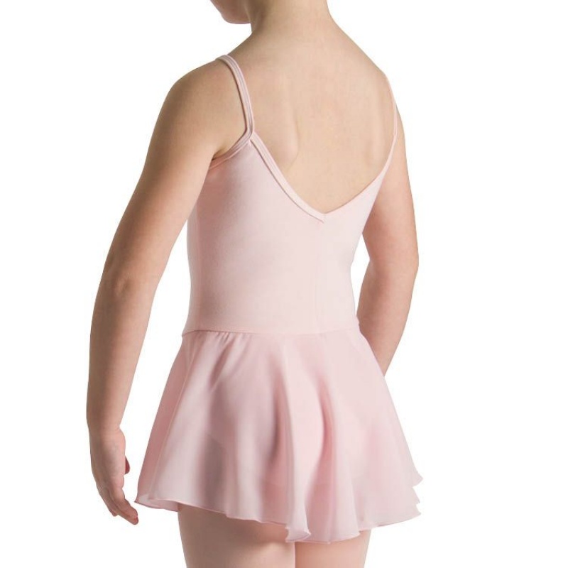 Bloch Mirella Alice Cami Skirted Leotarder Barn Rosa | SECIF67118