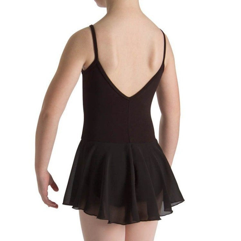 Bloch Mirella Alice Cami Tween Leotarder Barn Svarta | QSEUV72729