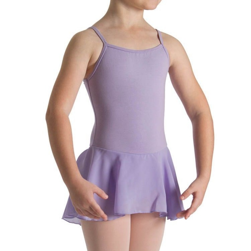 Bloch Mirella Alice Cami Tween Leotarder Barn Lilac | ZSENQ91972