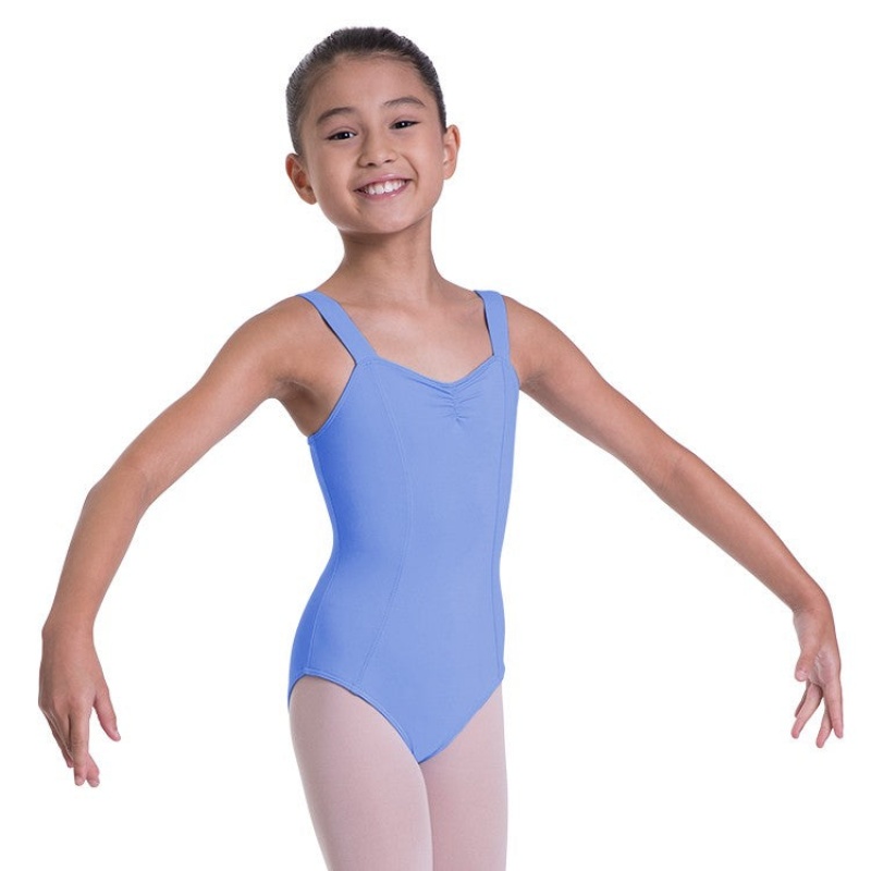 Bloch Overture Obelia Princess Seam Leotarder Barn Cornflower | BSESD59982