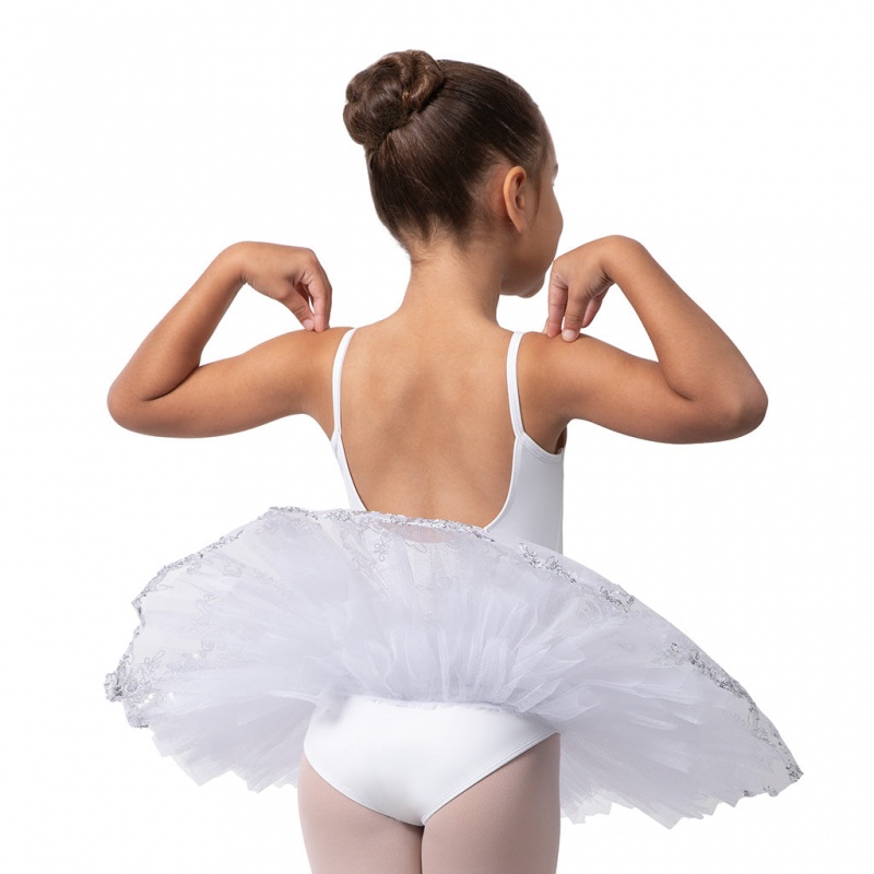 Bloch Perlaida' Sequin Overlay Tutu Leotarder Barn Vita | LSETR92058