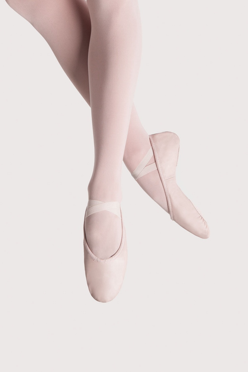 Bloch Prolite II Läder Ballerinas Dam Rosa | SECVG91654