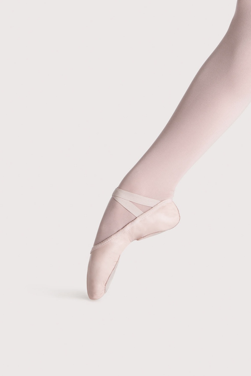 Bloch Prolite II Läder Ballerinas Dam Rosa | SECVG91654