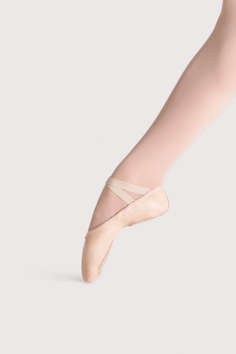 Bloch Prolite II Läder Ballerinas Dam Rosa | SEZPD67241