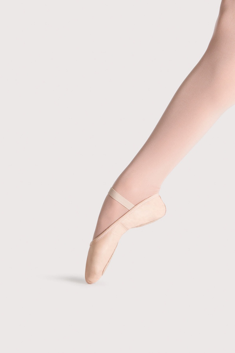 Bloch Prolite Läder Ballerinas Dam Rosa | ZSEMJ99066