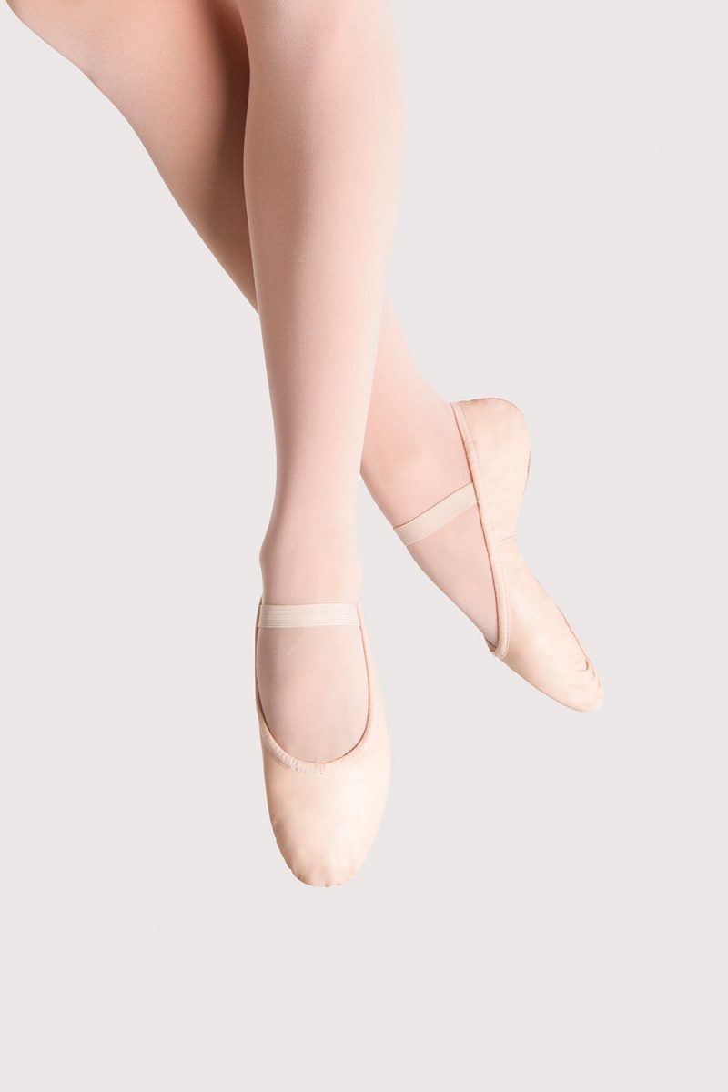 Bloch Prolite Läder Ballerinas Dam Rosa | ZSEMJ99066