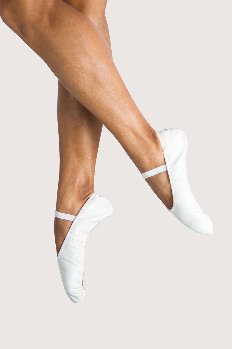 Bloch Prolite Läder Ballerinas Herr Vita | BSESO95566