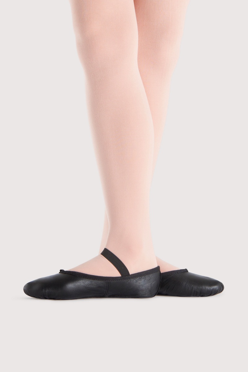 Bloch Prolite Läder Childrens Ballerinas Barn Svarta | LSESX16621