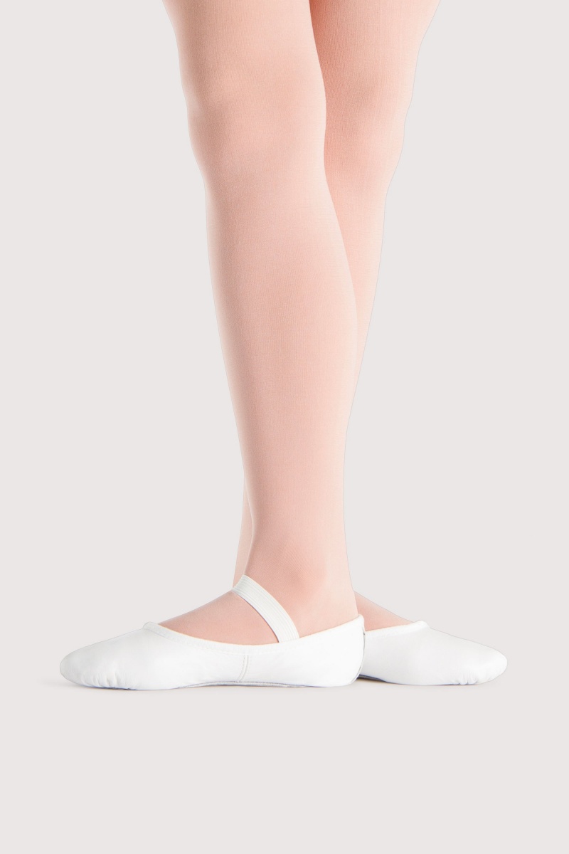 Bloch Prolite Läder Childrens Ballerinas Barn Vita | LSESX44557