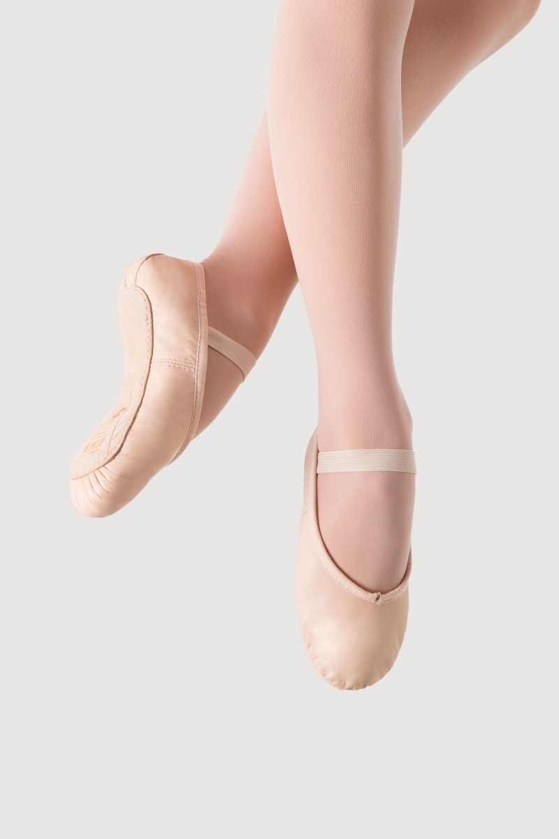 Bloch Prolite Läder Childrens Ballerinas Barn Rosa | SEJKU33339