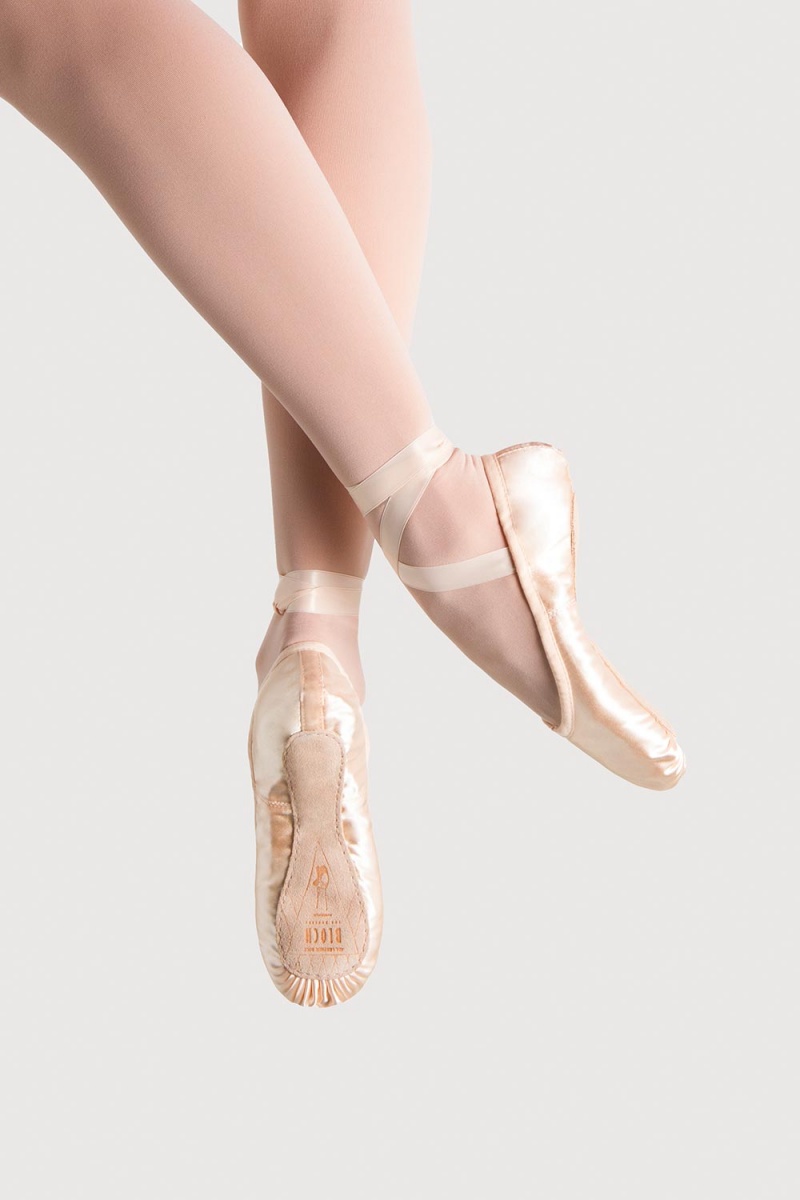 Bloch Prolite Satin Ballerinas Dam Rosa | SEEAH43334