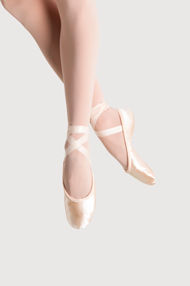 Bloch Prolite Satin Ballerinas Dam Rosa | SEEAH43334