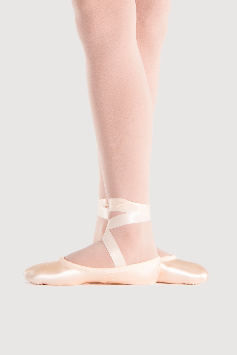 Bloch Prolite Satin Girls Ballerinas Barn Rosa | XSEGW75528