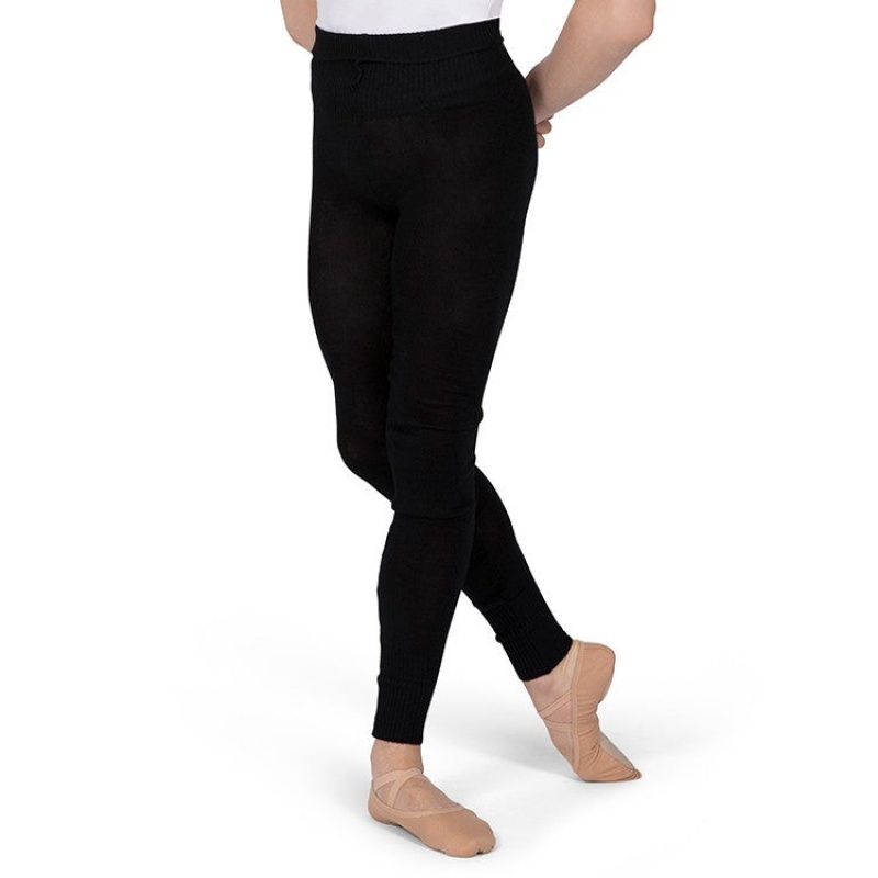 Bloch Quebex Full Length Fold Down Stickat Herr Svarta | TSEPQ40752